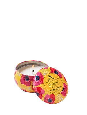 Sun Kissed Small Tin Soy Candle