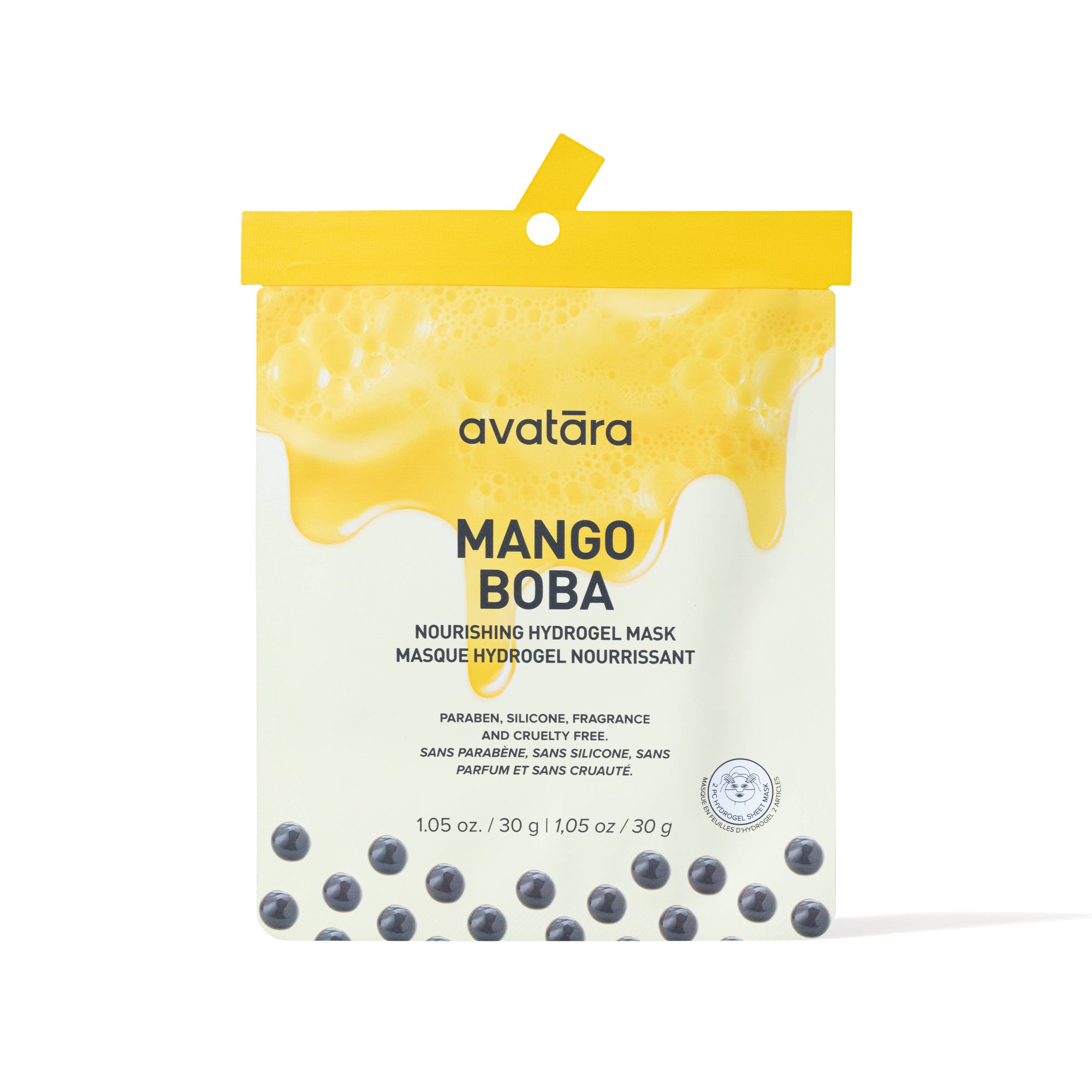 Mango Boba Nourishing Hydrogel Mask 