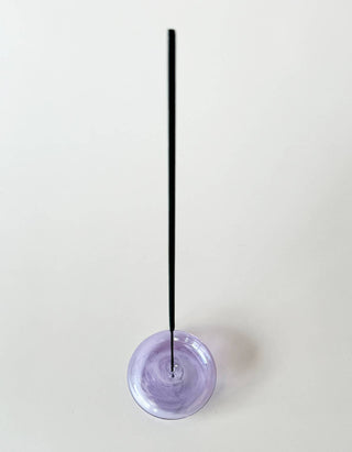 Bubble Incense Holder | Translucent Variations: Teal Glass