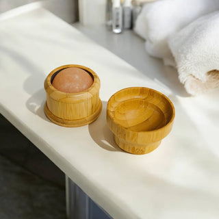 Bamboo Himalayan Salt Massage Ball | Summer Bestseller