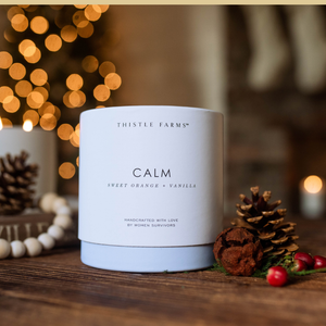 Calm Healing Candle - Essential Oil Soy Wax