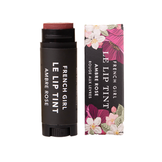 Tinted Lip Balm |  Ambre Rose | Organic, Vegan, Hydrating