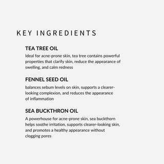 Blemish Drops – Natural Spot Oil for Acne Prone Skin