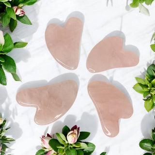 Gua Sha Stone | Facial Stone: Rose Quartz