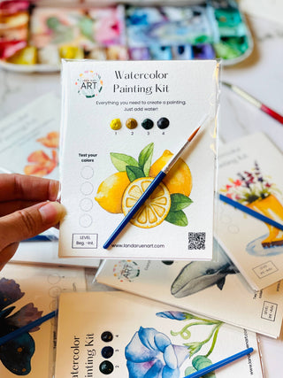 Watercolor Painting Kit-Lemons