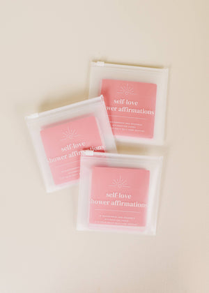Shower Affirmation™  Cards - Self Love