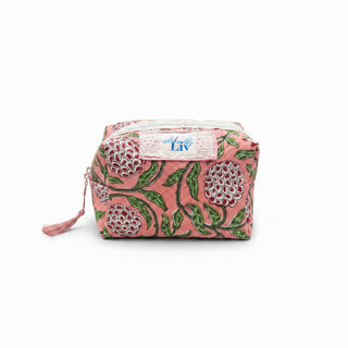 Sewn by Liv - Quilted Hand Sewn Cosmetic Bag