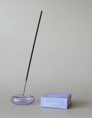Bubble Incense Holder | Translucent Variations: Teal Glass