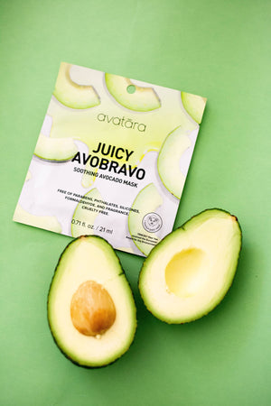 Juicy Avobravo Soothing Avocado Sheet Mask