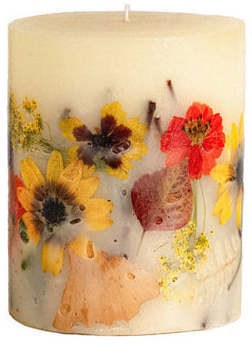 Honey Tobacco Medium Round Botanical Candle