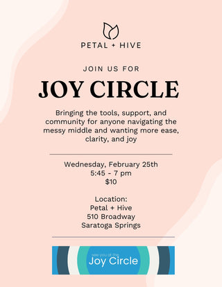 2/25: 5:45-7pm  |   Joy Circle