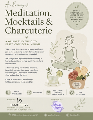 6/26 Guided Meditation & Charcuterie