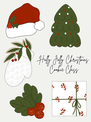 12/9: 6-8pm  |  Holly Jolly Christmas Cookie Class