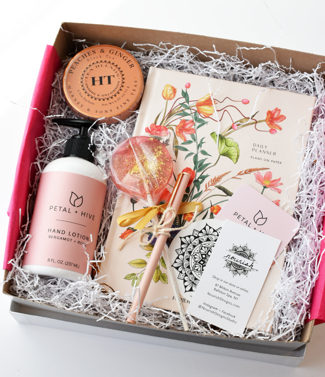 Daily Planner Gift Box - a Petal + Hive / Nourish Designs Collaboration