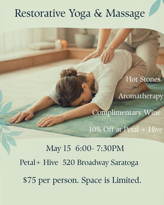 5/15: Yoga Massage Fusion  |  Restorative Yoga & Massage