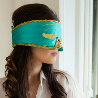 Breakfast at Drowsy Silk Sleep Eye Mask