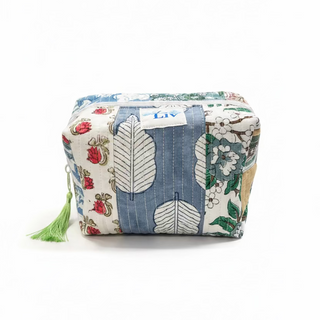 Sewn by Liv - Quilted Hand Sewn Cosmetic Bag