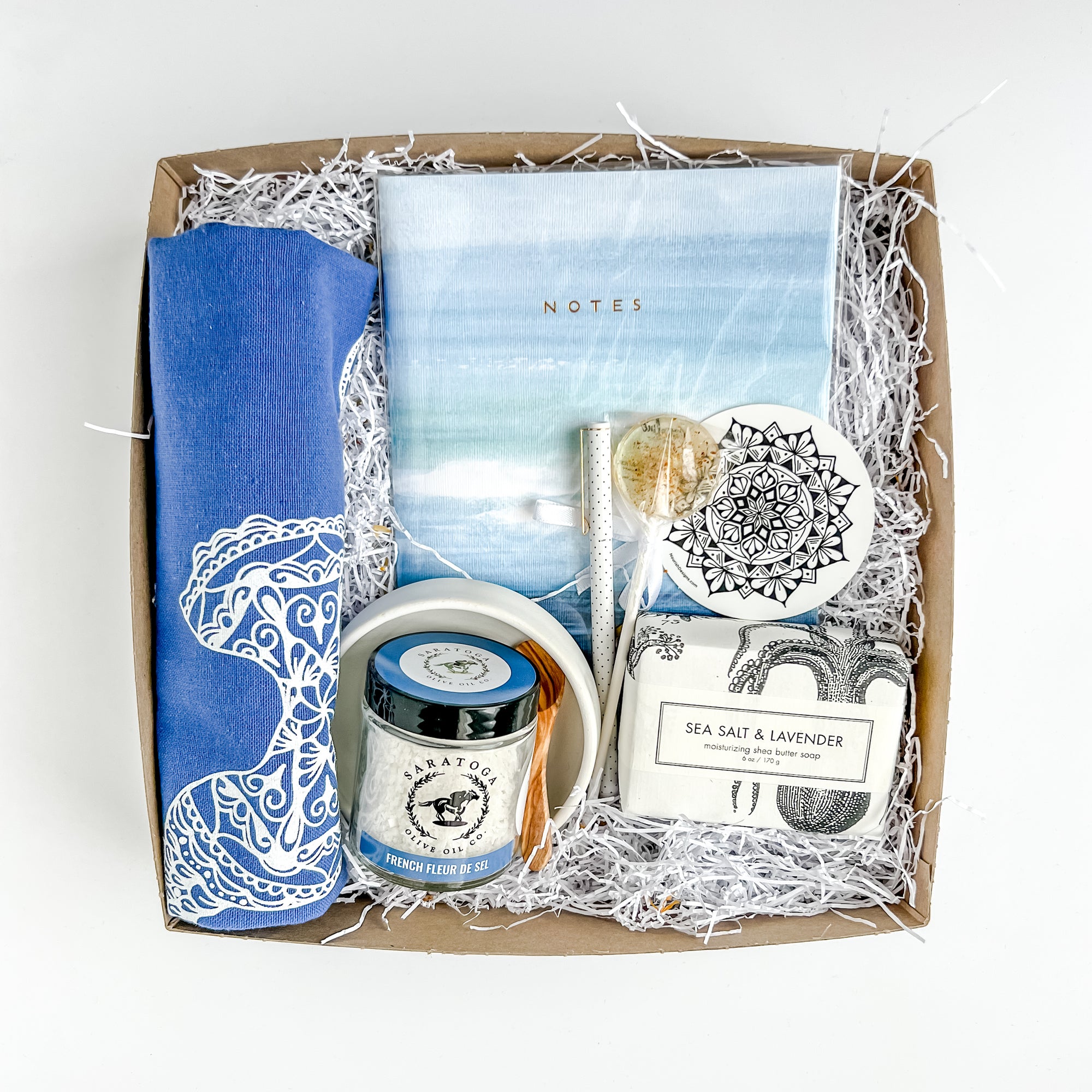 From the Sea - the Gift Box - a Petal + Hive / Nourish Designs Collaboration
