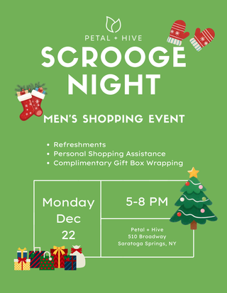 Scrooge Night: Men's Shopping Event