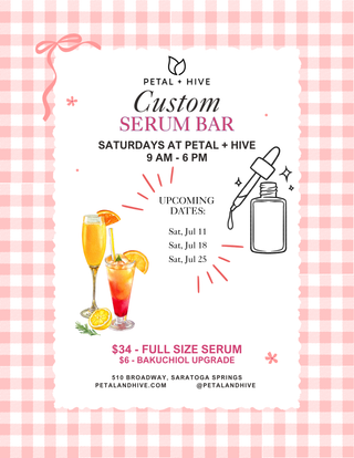 Custom Serum Bar