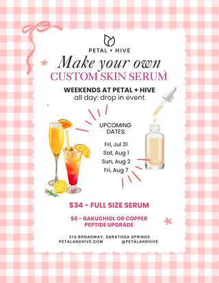 Custom Serum Bar