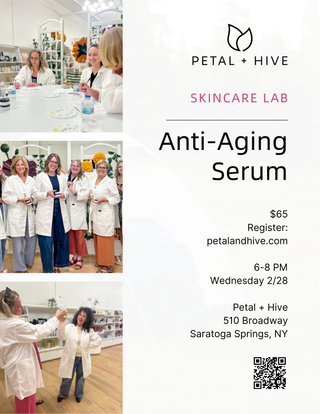 2/18: Skincare Workshop  |  Anti-aging serum