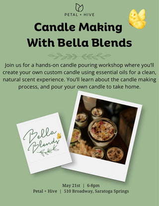 5/21: Candle Making | Bella Blends