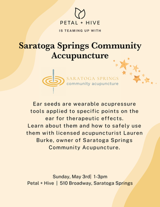 5/03: 1-3pm  |  Learn Ear Seeding at Petal + Hive