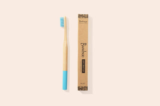 Adult Bamboo Toothbrush | Dental Bestseller: Blue