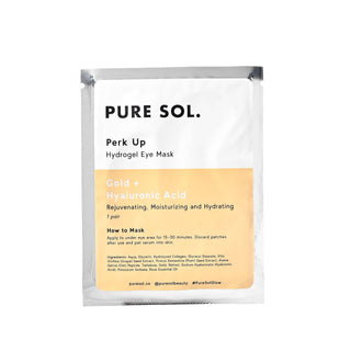 Perk Up Gold Eye Mask