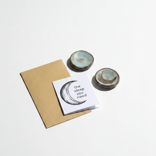 Handmade Ceramic Sleep Stone