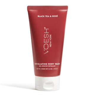 Exfoliating Body Wash - Black Tea & Rosè