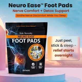 Sole Serenity Neuro Ease Neuropathy Detox Foot Pads