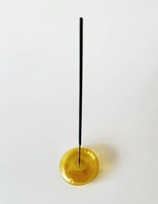 Bubble Incense Holder | Translucent Variations: Teal Glass