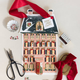 Christmas Countdown Paper Calendar , Holiday Advent 