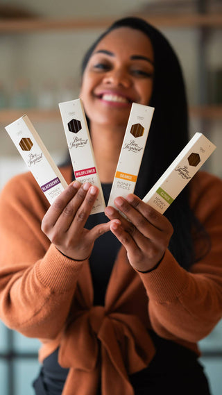 Raw Honey Sticks: Pure Honey Stick Varietals | Kosher Honey: Wildflower