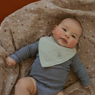 Pebble Muslin Bandana Bibs Set