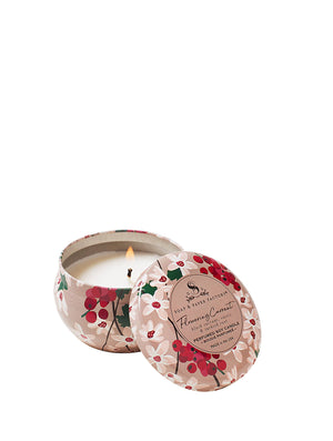 Flowering Currant Small Tin Soy Candle