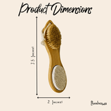 Bamboo Pedicure Brush