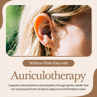 24K Gold Ear Seed Acupuncture Kit – 50+ Healing Remedies
