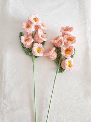 Crochet Lily Of The Valley: Pink