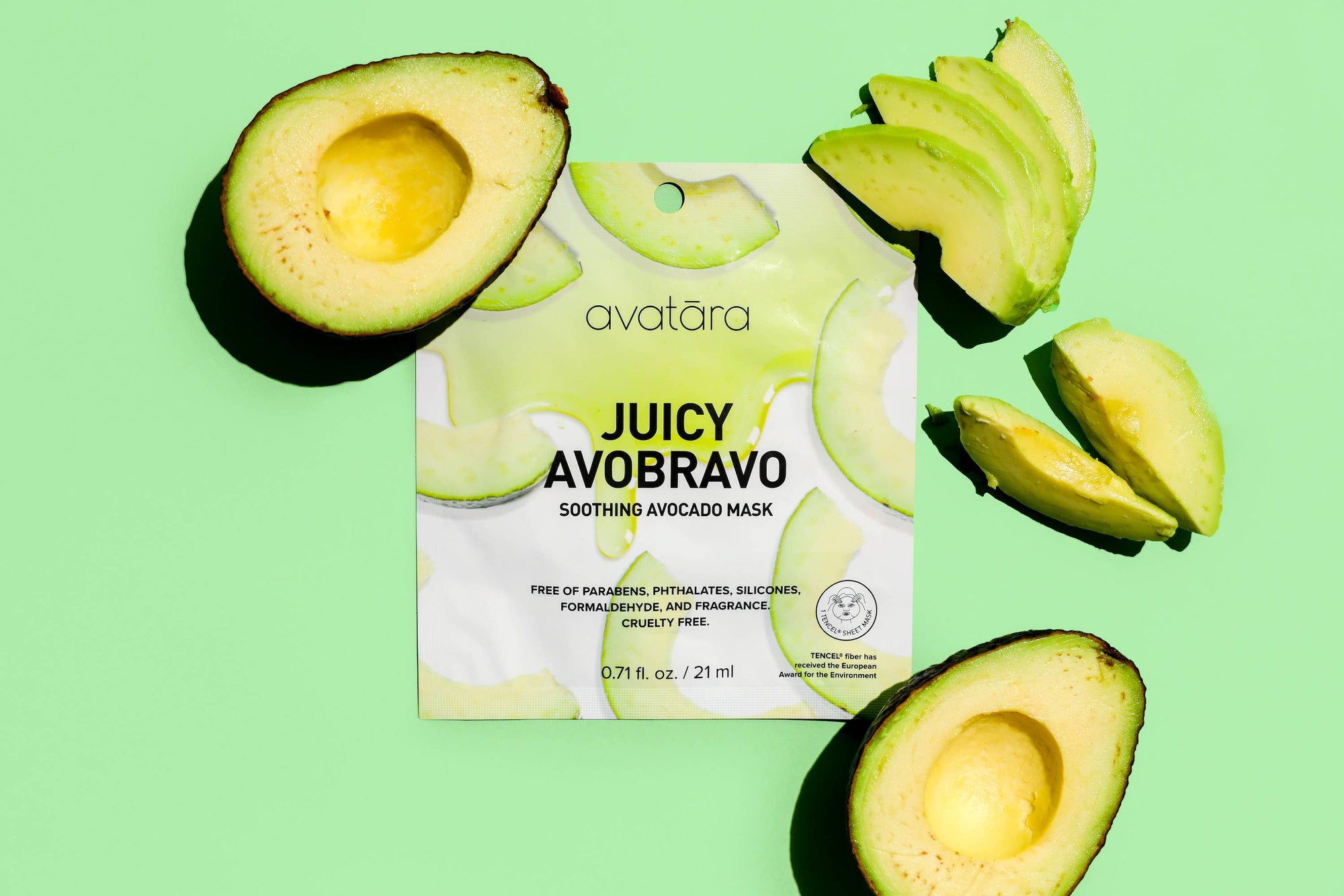 Juicy Avobravo Soothing Avocado Sheet Mask