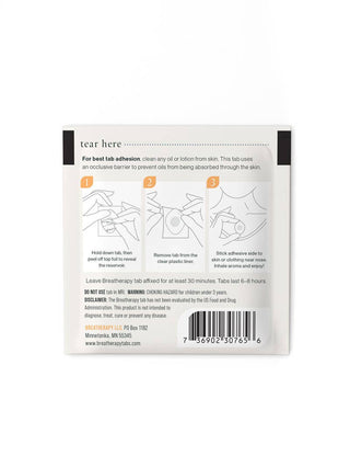 PEACE Mindfulness Aromatherapy Inhalation Patches (8pack)
