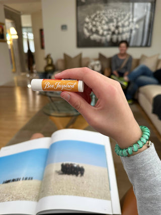 Bee Inspired Plastic-Free Organic Honey Lip Balm | Hydrate + Smooth Lips