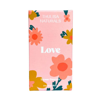 Rose Shower steamer | Love | 2 pack gift set