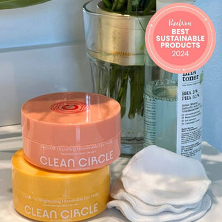 Brightening Eye Mask w/ Red Algae & Vitamin C - Zero Waste