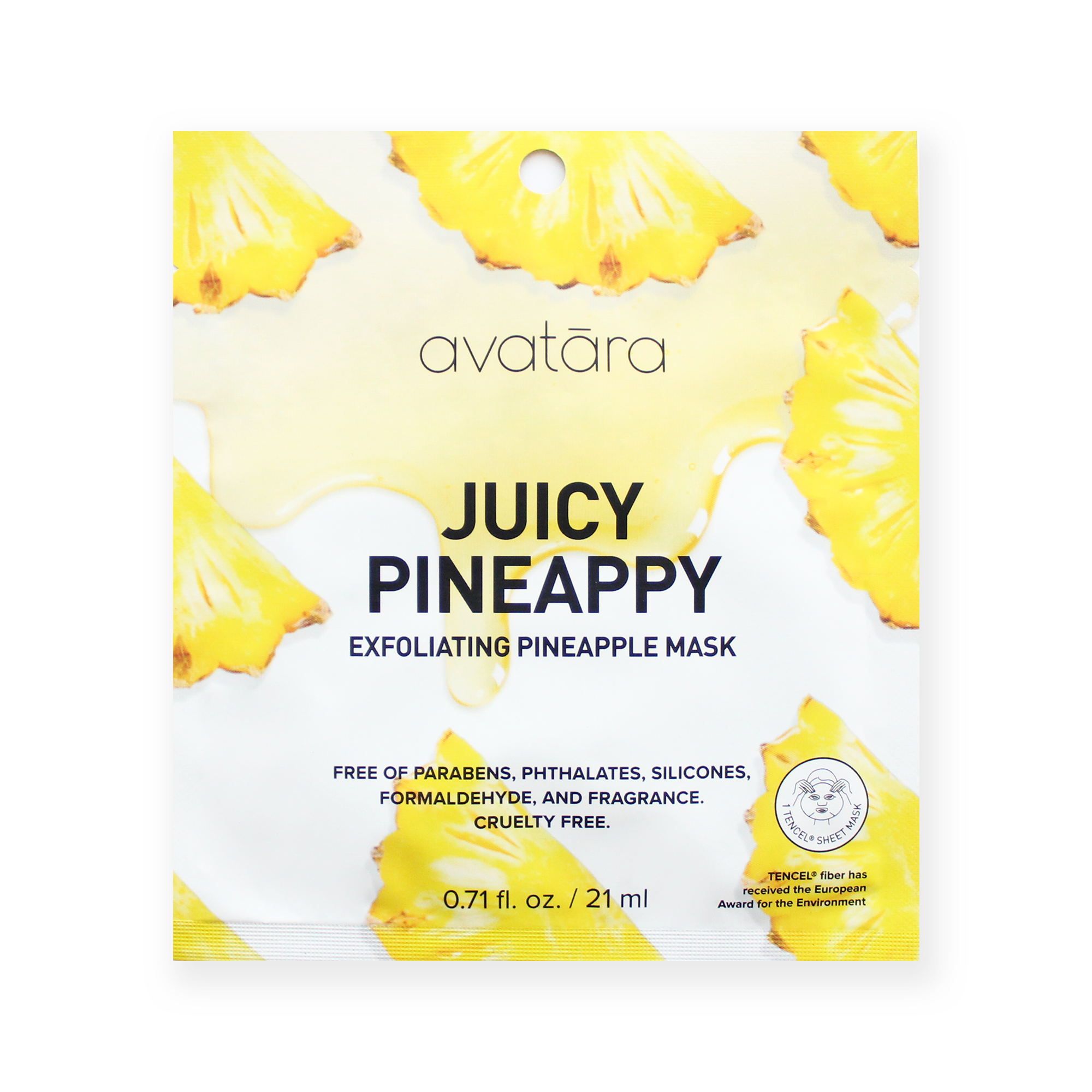 Juicy Pineappy Exfoliating Pineapple Sheet Mask