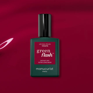 Green Flash LED Nail Polish Colors