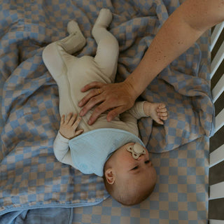 Stormy Muslin Bandana Bibs Set