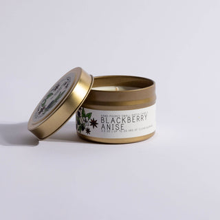 Blackberry Anise - Just Bee Candles: Large Glass (up to 70 hrs of clean burning)